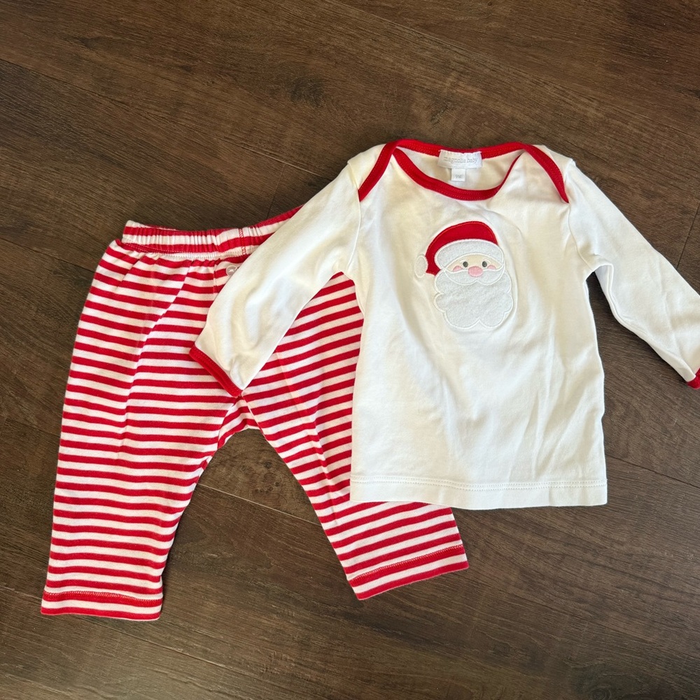 MAGNOLIA Santa Set - Red and White